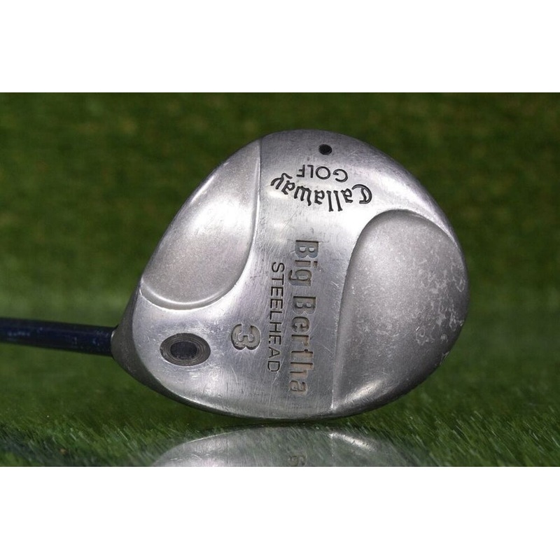 CALLAWAY GOLF BIG BERTHA STEELHEAD 3 WOOD W/ GEMS 99 LADIES FLEX SHAFT