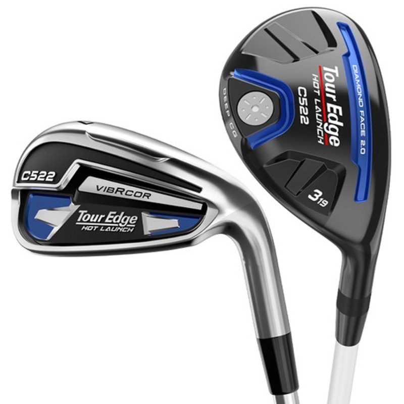 Pre-Owned Tour Edge Golf Hot Launch C522 Combo Irons (7 Club Set)