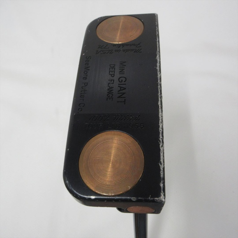 SeeMore Putter See More MINIGIANT DEEP FLANGE Black 35 inch