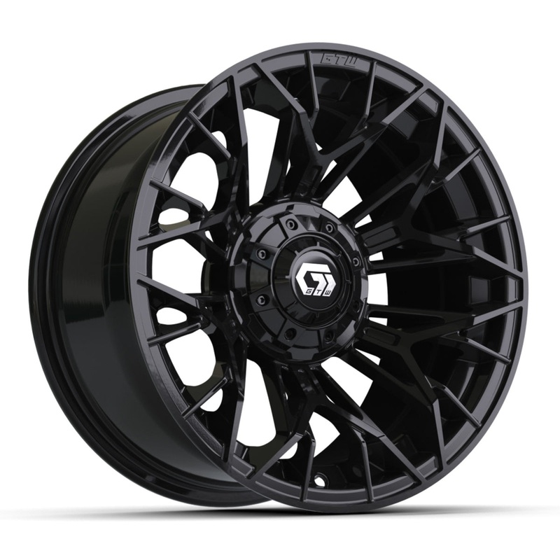 14 GTW Stellar Matte Black Wheel PN# 19-320