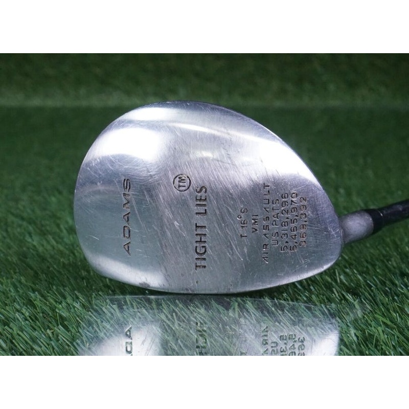 ADAMS GOLF TIGHT LIES 16* HYBRID WOOD W/ GRAFALLOY REGULAR FLEX SHAFT LEFT HAND