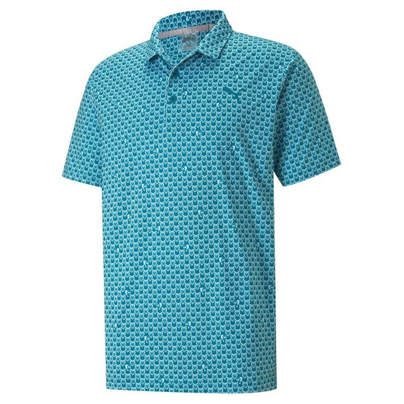 Puma Mattr Roar Polo|Black|White|Star Sapphire|Blue Glow|Small|Medium|Large|X-Large|XX-Large|XXX-Large