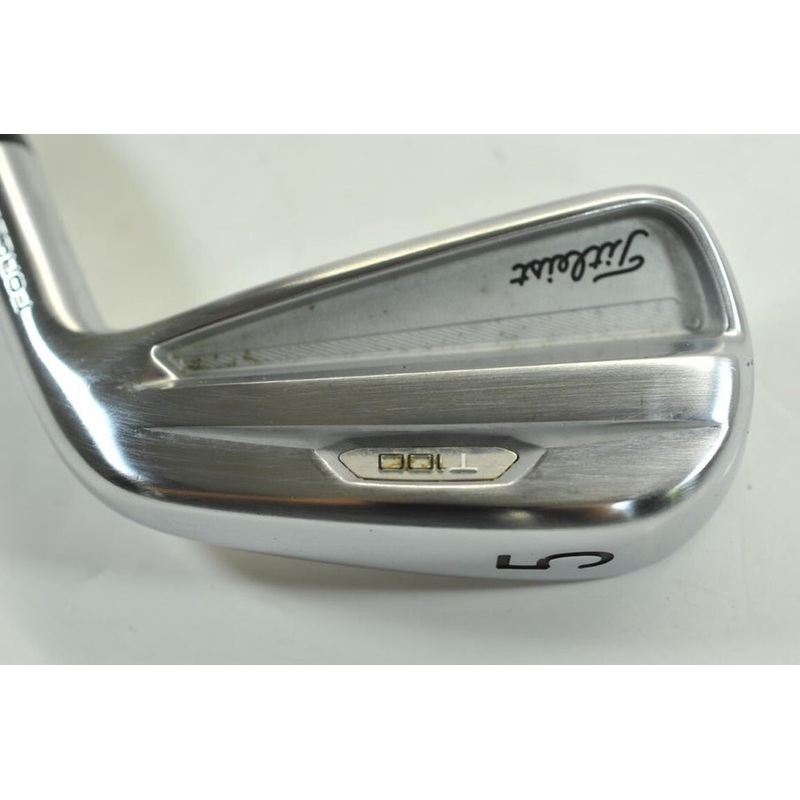 Titleist T100 2021 Single 5 Iron Stiff Right AMT Tour White S300 Steel # 185866