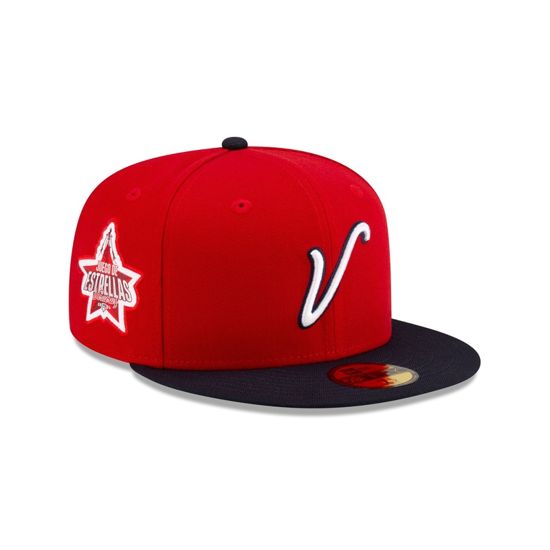 El guila de Veracruz Red 59FIFTY Fitted Hat