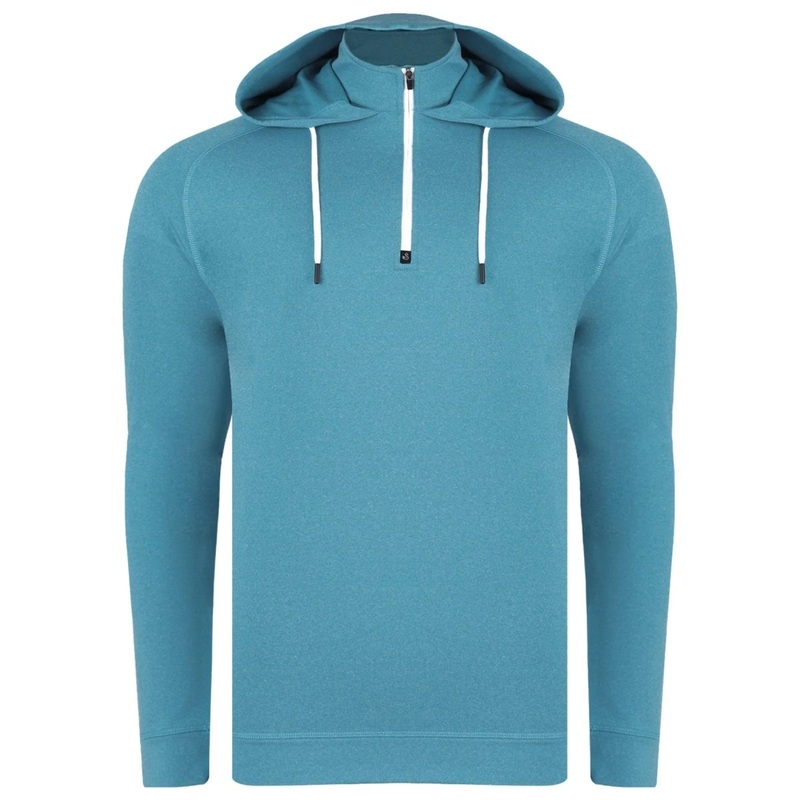 Swannies VanDyke Golf Hoodie|Maui Heather|Cactus|Red|Charcoal|Navy|Slate|Black|Maroon|BlueStone|Sky|Flamingo Black|Glacier|Tan|Graphite|Small|Medium|Large|X-Large|XX-Large|XXX-Large