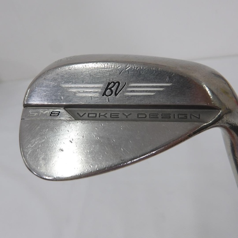 Titleist Wedge VOKEY SPIN MILLED SM8 Brushed Steel 52 NS PRO MODUS3