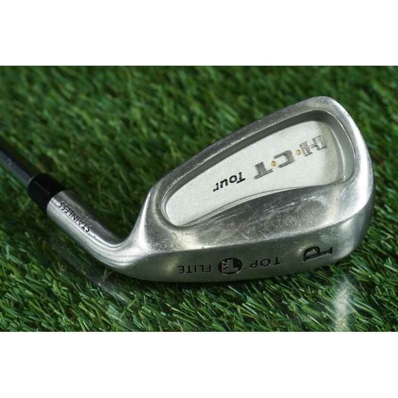 TOP FLITE HCT TOUR PITCHING WEDGE P STAINLESS HYPER STEEL MEDIUM FLEX RH