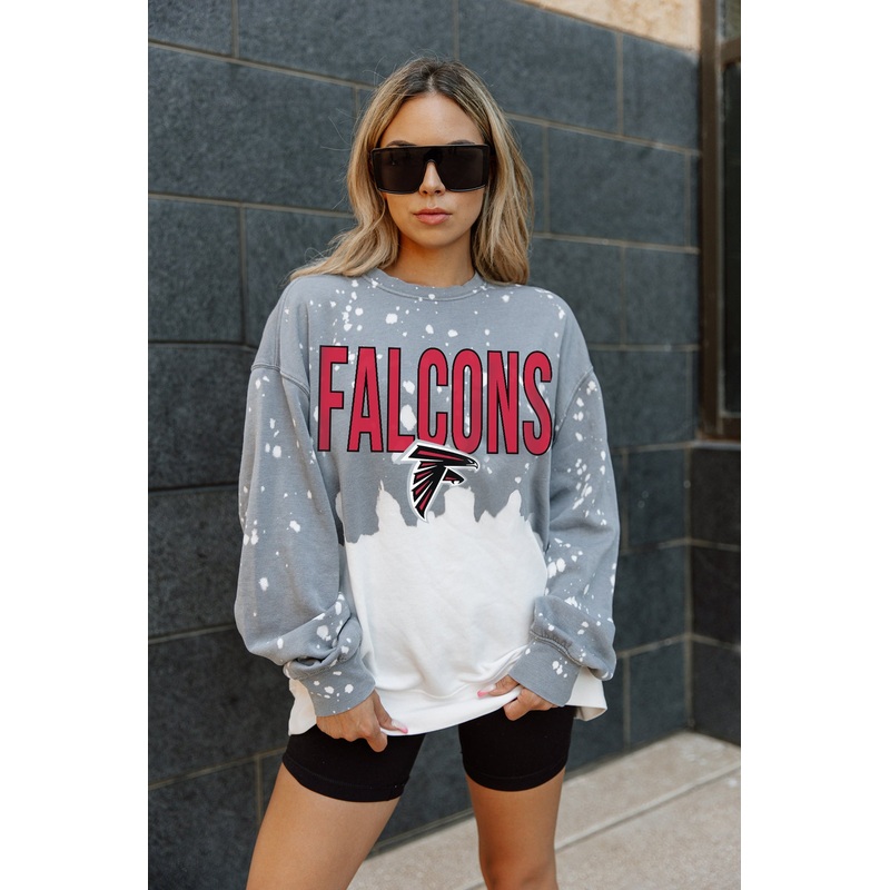 ATLANTA FALCONS CASUAL FAN LONG-SLEEVE FRENCH TERRY PULLOVER