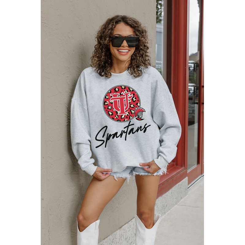 TAMPA SPARTANS Going Wild Fleece Drop-Shoulder Pullover