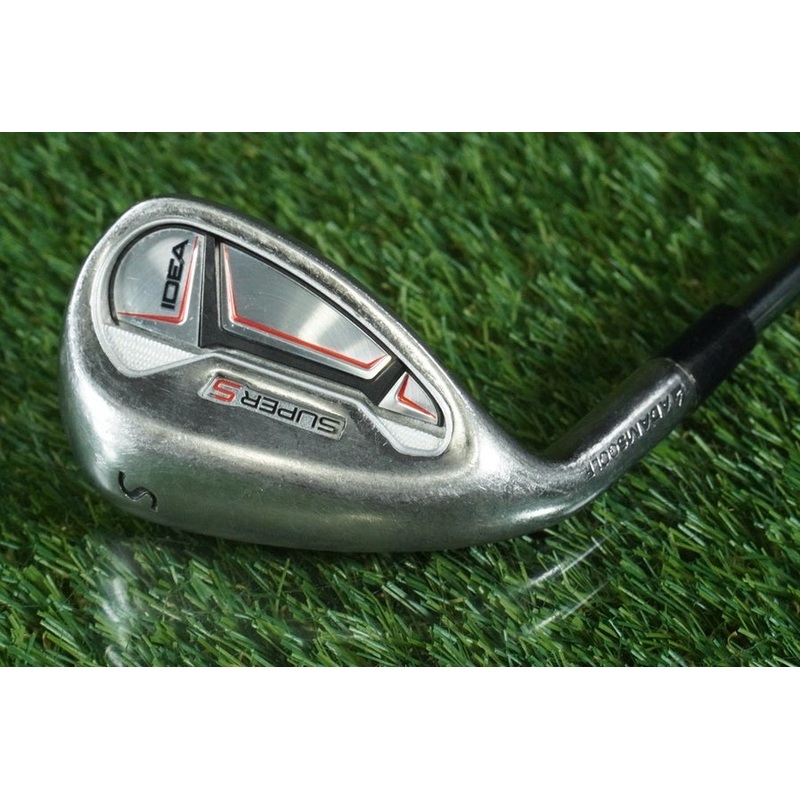 ADAMS GOLF IDEA SUPER S SAND WEDGE S STEEL SHAFT LEFT HANDED LH ~ LOOK!!