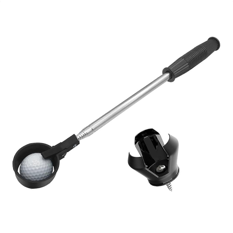 Golf ball catcher, Telescopic golf ball collector putter ball retriever