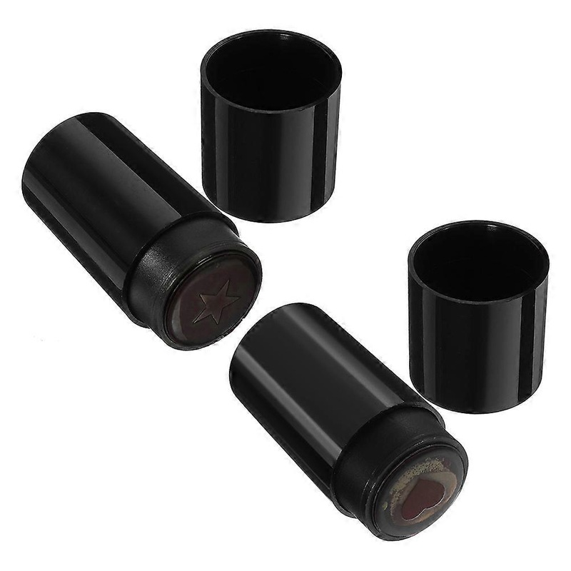 Golf Ball Stamper Tool Self-Inking Golf Ball Marker Portable Design 5.30X2.00X2.00CM 2Pcs