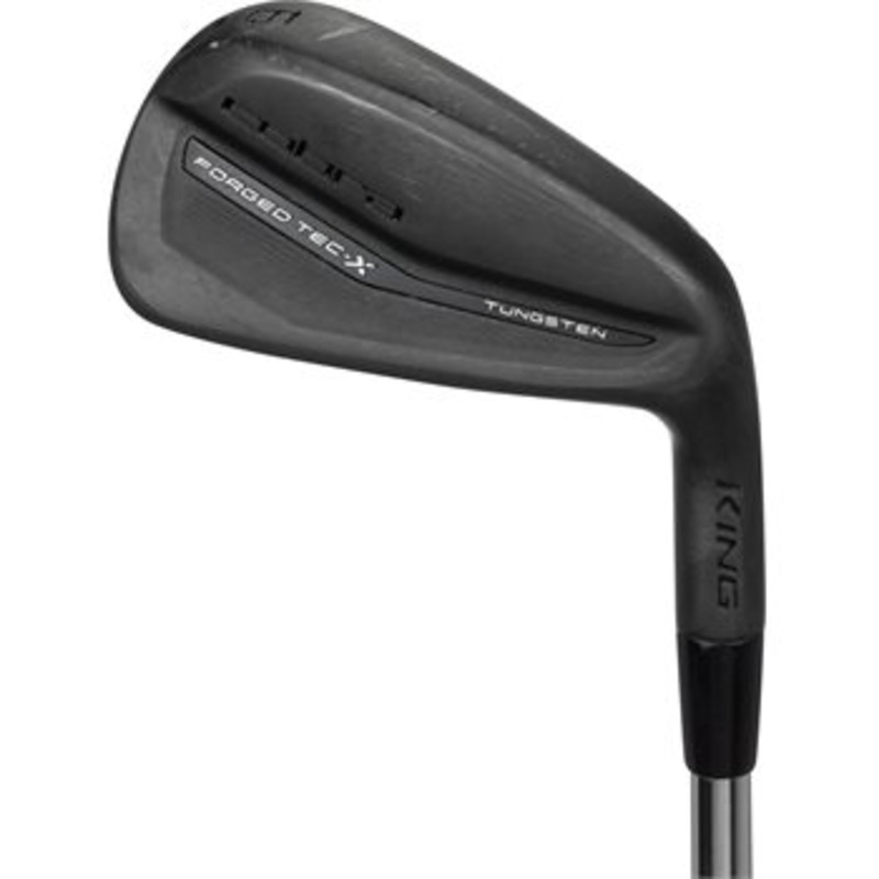 New and Used Cobra King Forged Tec X 2022 Black Iron Set Golf Clubs