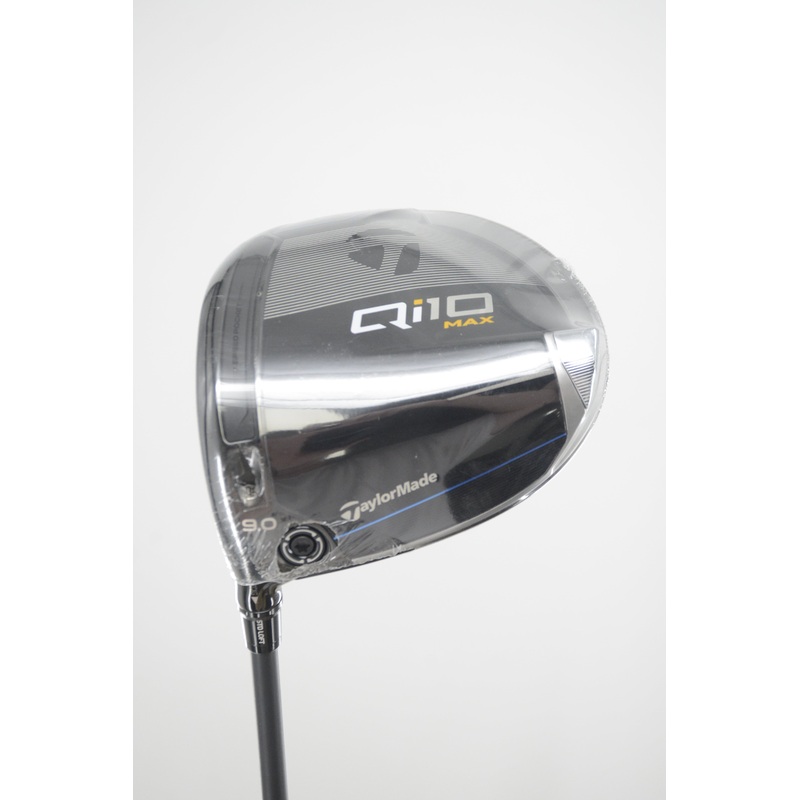 NEW Lefty TaylorMade Qi10 Max 9 Degree Driver S Flex 45.25