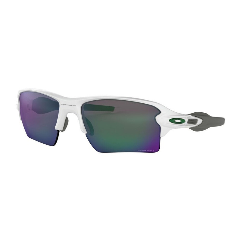 Oakley Flak 2.0 XL Sunglasses – Polished White/Prizm Jade
