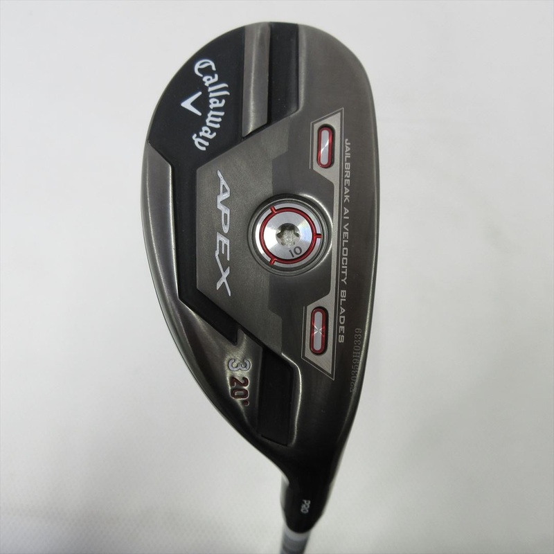 Callaway Hybrid APEX PRO(2021) HY 20 Stiff Fujikura MC 80 for CW