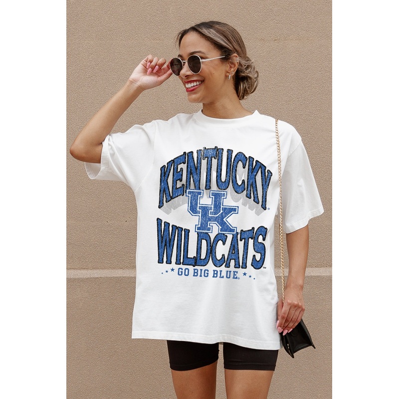 KENTUCKY WILDCATS Shakedown Oversized Crewneck Tee
