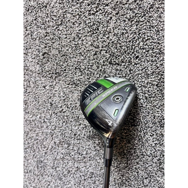 Men’s Callaway Epic Flash Right Handed Fairway Wood Regular Flex 4 Wood (Used)