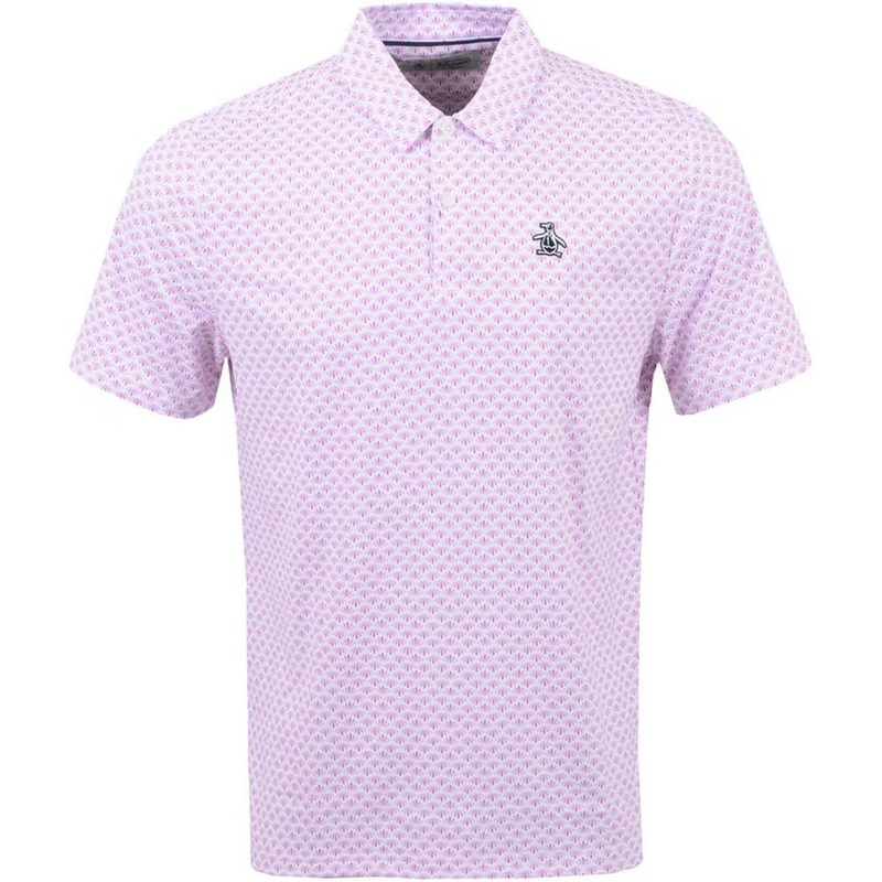 Original Penguin Retro Geo Print Polo
