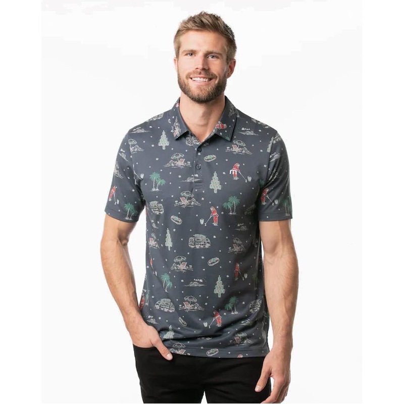 Travis Mathew Tinsel Tradition Polo