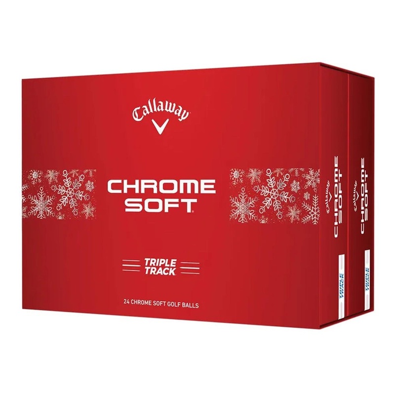 Callaway Chrome Soft Triple Track Golf Balls – 2024 – Holiday Double Dozen