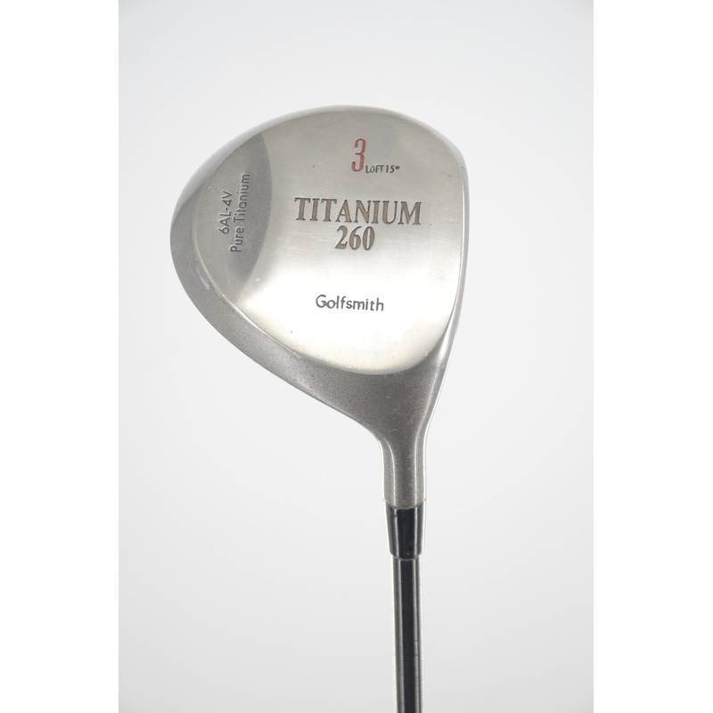 Golfsmith Titanium 260 3 Wood R Flex 42.75