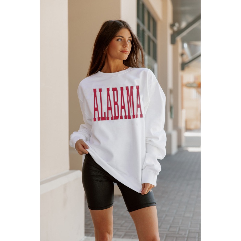 ALABAMA CRIMSON TIDE Play By Play Crew Fleece By Madi Prewett Troutt