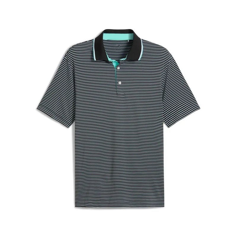 Puma Mattr Elevated Stripe Golf Polo