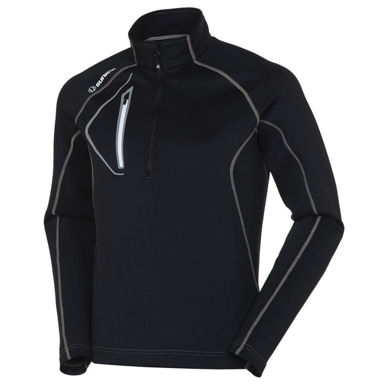 Sunice Allendale SuperliteFX Stretch Thermal Half-Zip Golf Pullover