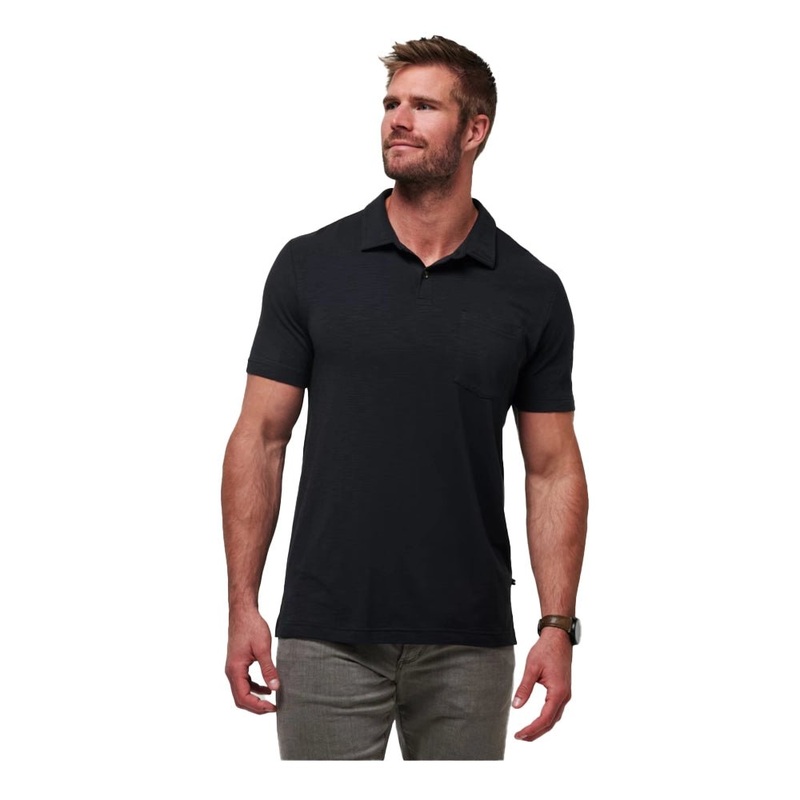 Travis Mathew Cloud Golf Polo|Black|Dark Olive|Total Eclipse|Small|Medium|Large|X-Large|XX-Large|XXX-Large