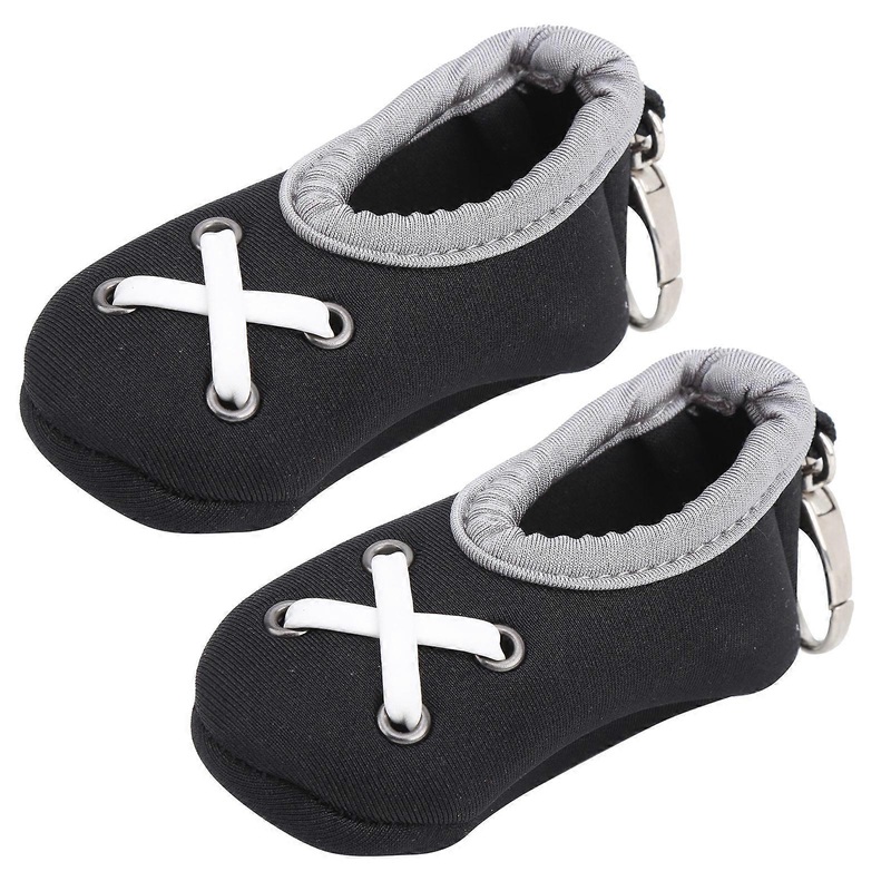2pcs 2 Golf Balls Holder Shoes Model Sleeve Protective Diving Material Cover Accessories