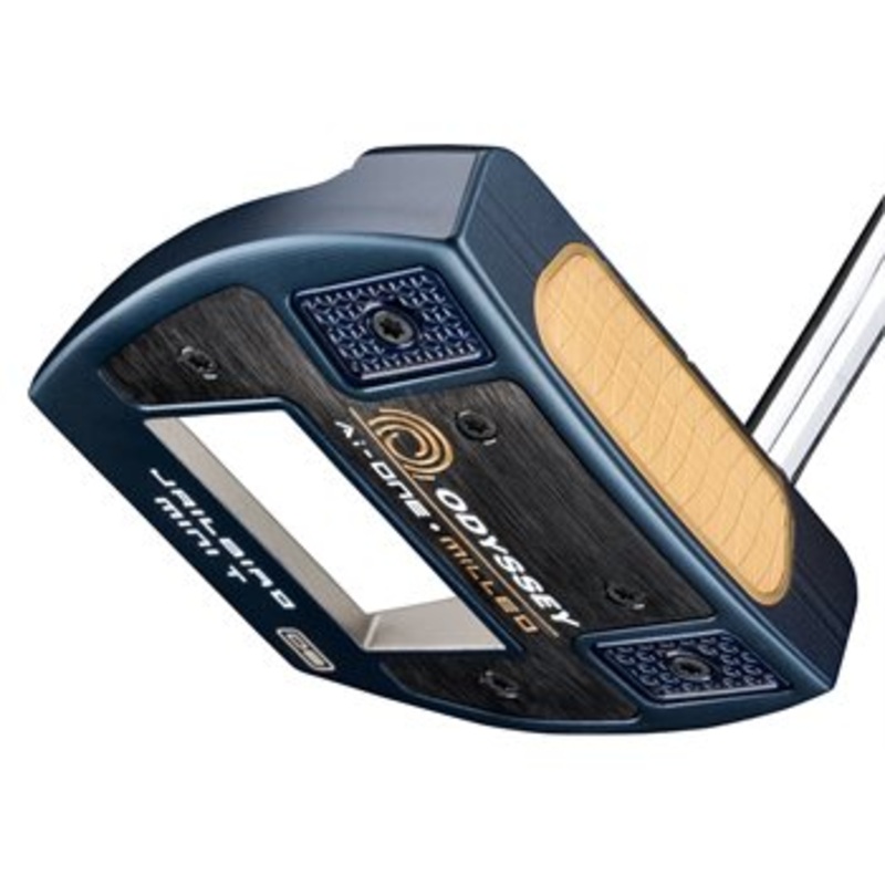 New and Used Odyssey Ai-ONE Milled Jailbird Mini T Versa 90 Putter Golf Clubs