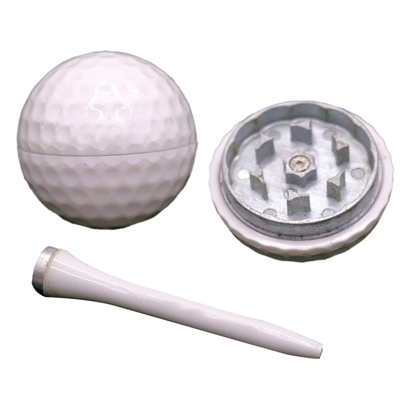 3PCS Golf Ball Herb Grinder Men’s Creative Gift Kitchen Tools