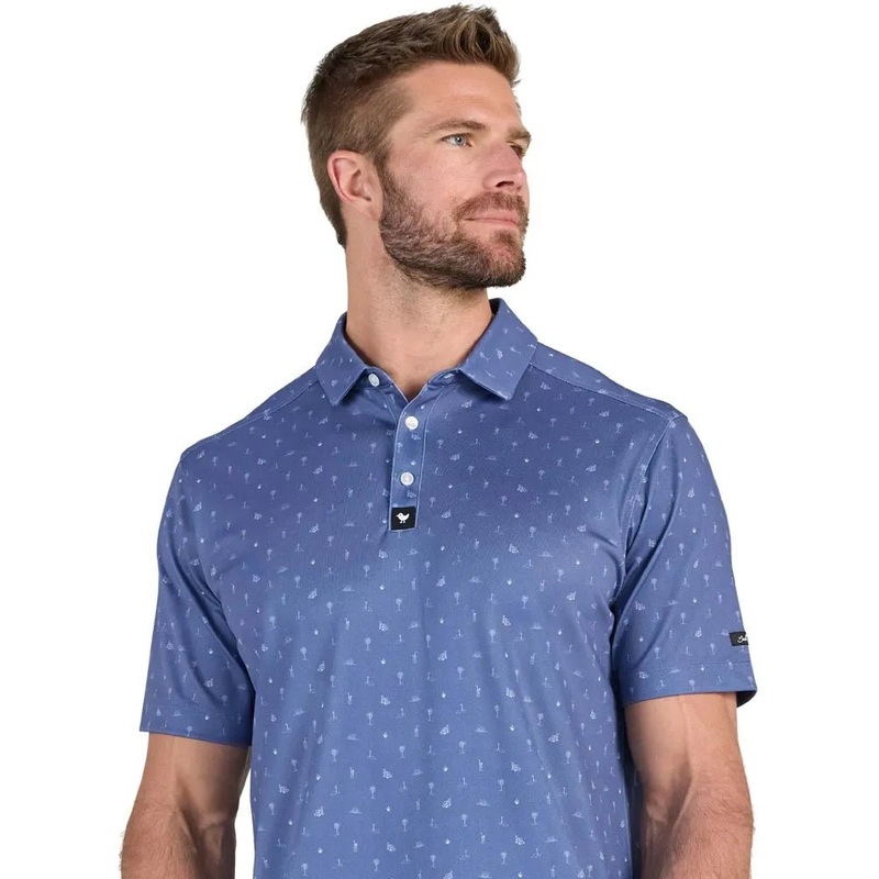 Bad Birdie Swing Oil Pique Golf Polo