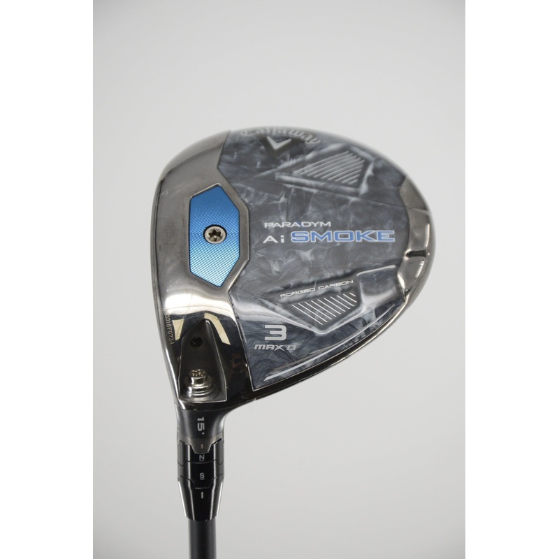 Lefty Callaway Paradym Ai Smoke MAX D 3 Wood R Flex 42.75