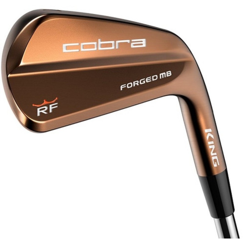 Pre-Owned Cobra Golf King RF Forged MB Copper Irons (7 Iron Set)