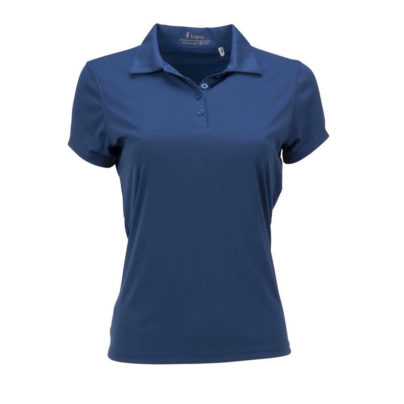 Nancy Lopez Legacy Polo|Navy|White|X-Small|Small|Medium|Large|X-Large|XX-Large