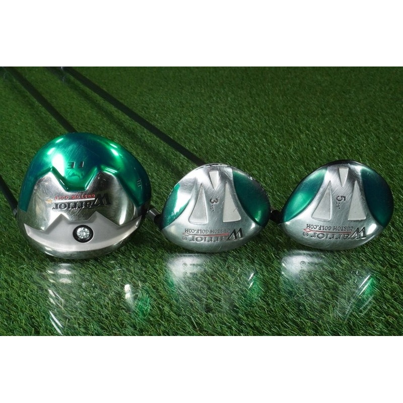 WARRIOR WOODS SET TE DRIVER,3,5 WOODS LONG DRIVE GRAPHITE RH ~ LOOK!!