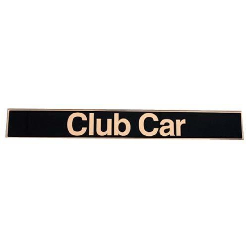 Club Car DS Name Plate (Years 1982-2004) PN# 6323