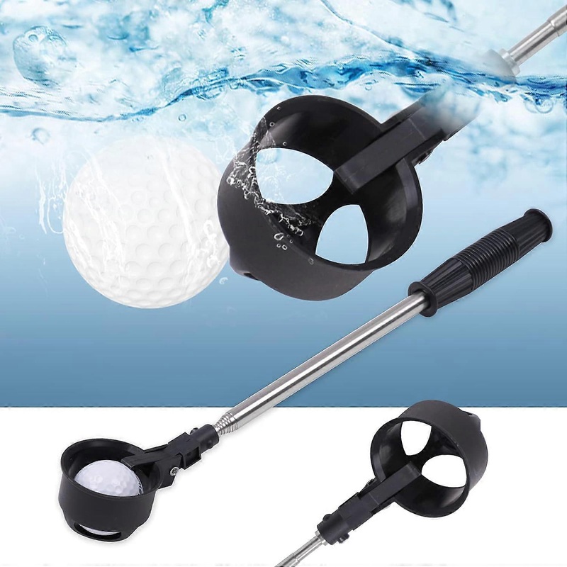 Golf Ball Retriever Telescopic,Stainless Telescopic Extendable Golf Ball Pick Up Retriever for Water,Golf Accessories for Men
