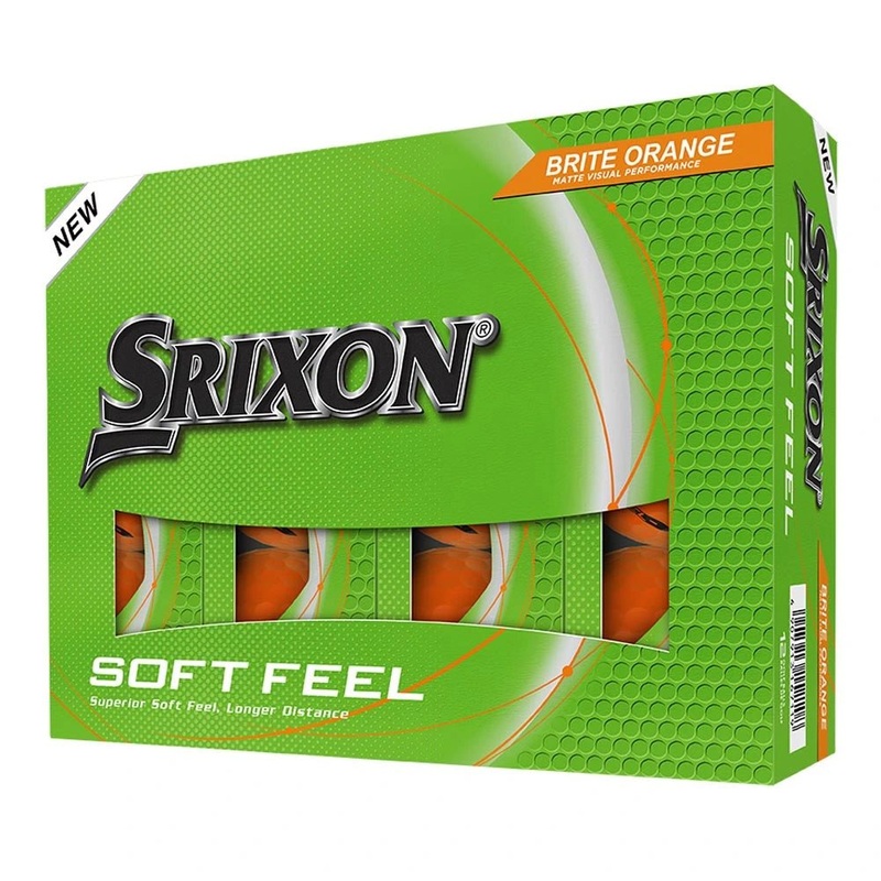 Srixon Soft Feel Brite Golf Balls – Brite Orange