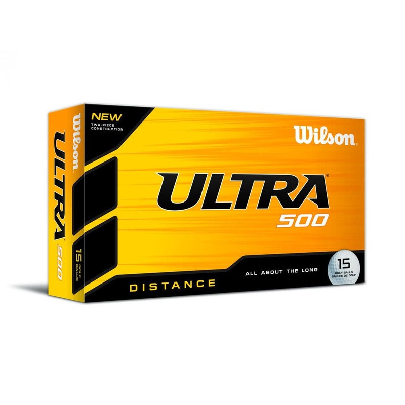 Wilson Ultra 500 Distance Golf Balls – 15 Pack