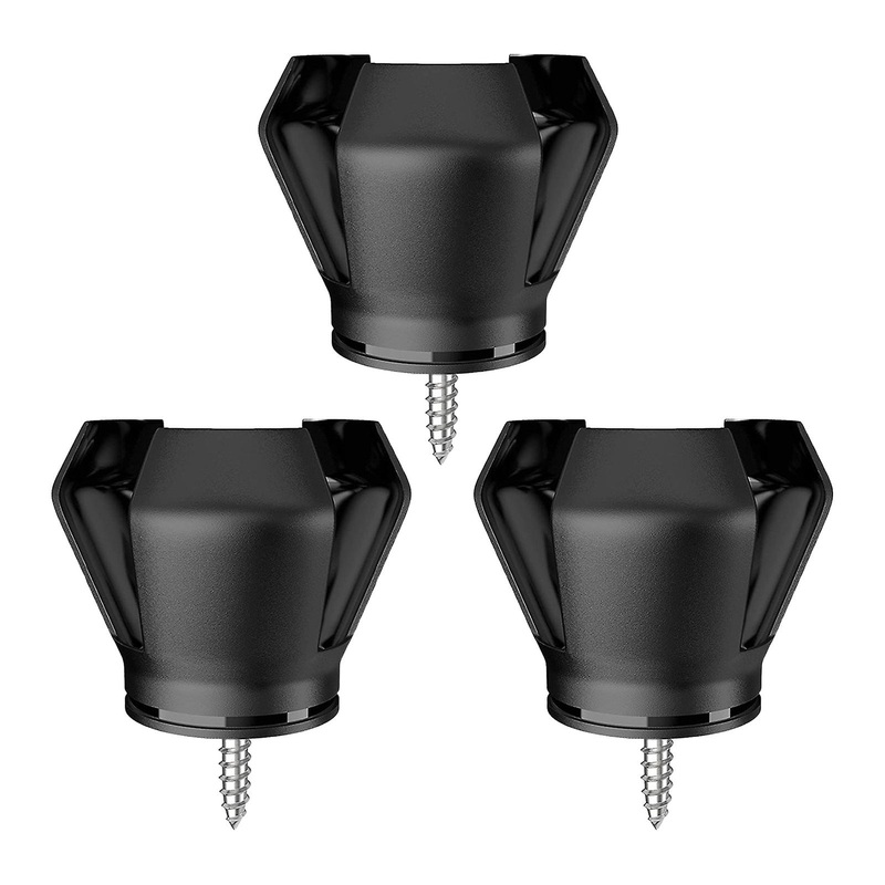 3Pcs Golf Ball Retriever Grabber 3-Prong Design Lightweight Portable Simple Installation Golf Ball Picker Tool Accessories