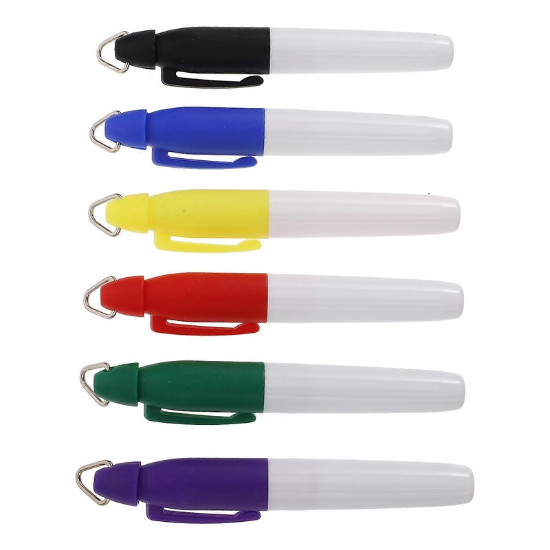 Golf Line Ball Marker Mini Golf Marking Pen Golf Ball Alignments And Outdoor Activities 6Pcs