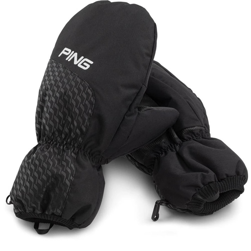 Ping Cart Golf Mittens|Black