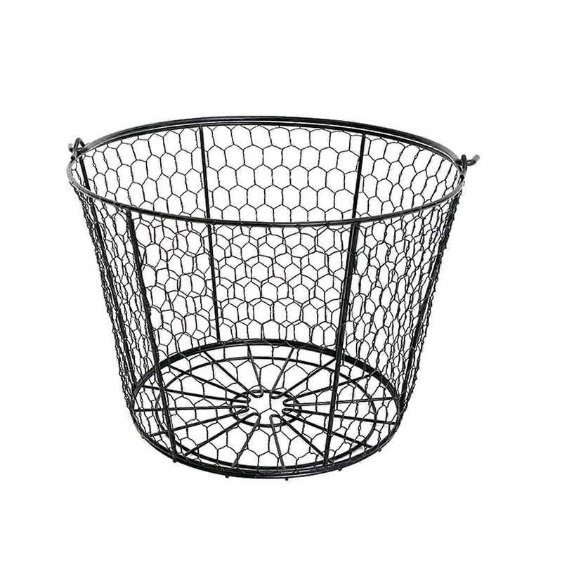 Metal Wire Golf Bin, Large Capacity Golf Basket, Golf Ball Container, Golf Ball Holder for Driving Ranges in the Backyard