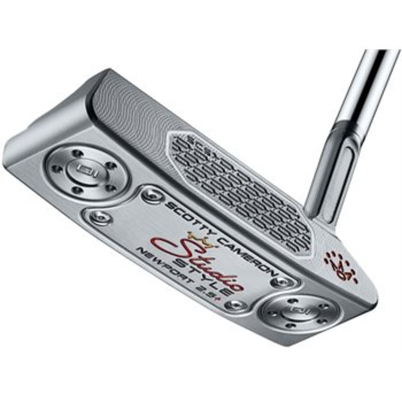 New and Used Titleist Scotty Cameron Studio Style Newport 2.5+ Putter Golf Clubs