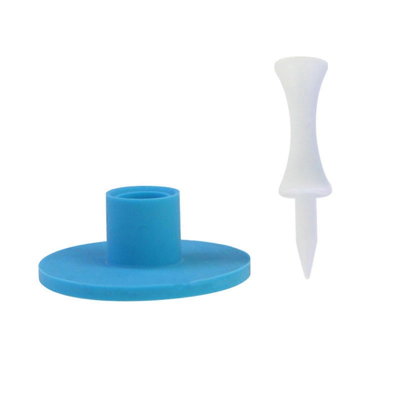 Rubber Golf Tee Holder Set Core Design Golf Nails Training Driving Range Tee Stable Golf Holder for Golf Enthusiasts