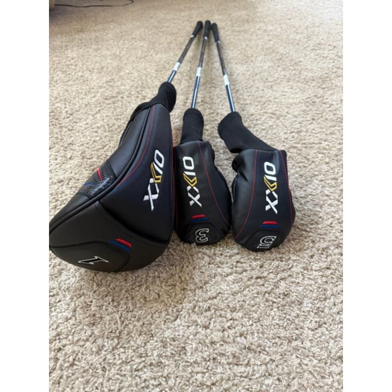 Men’s 2025 XXIO 13 Right Handed Driver, 3W, 5W Regular Flex 10.5 Loft (New)