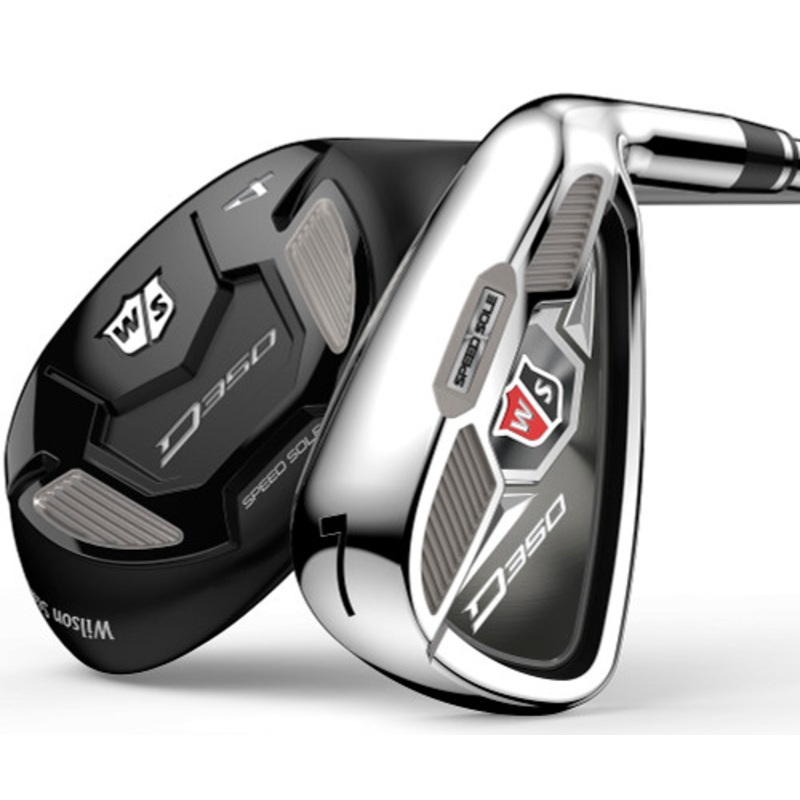 Pre-Owned Wilson Golf Staff D350 Combo Irons (8 Iron Set)